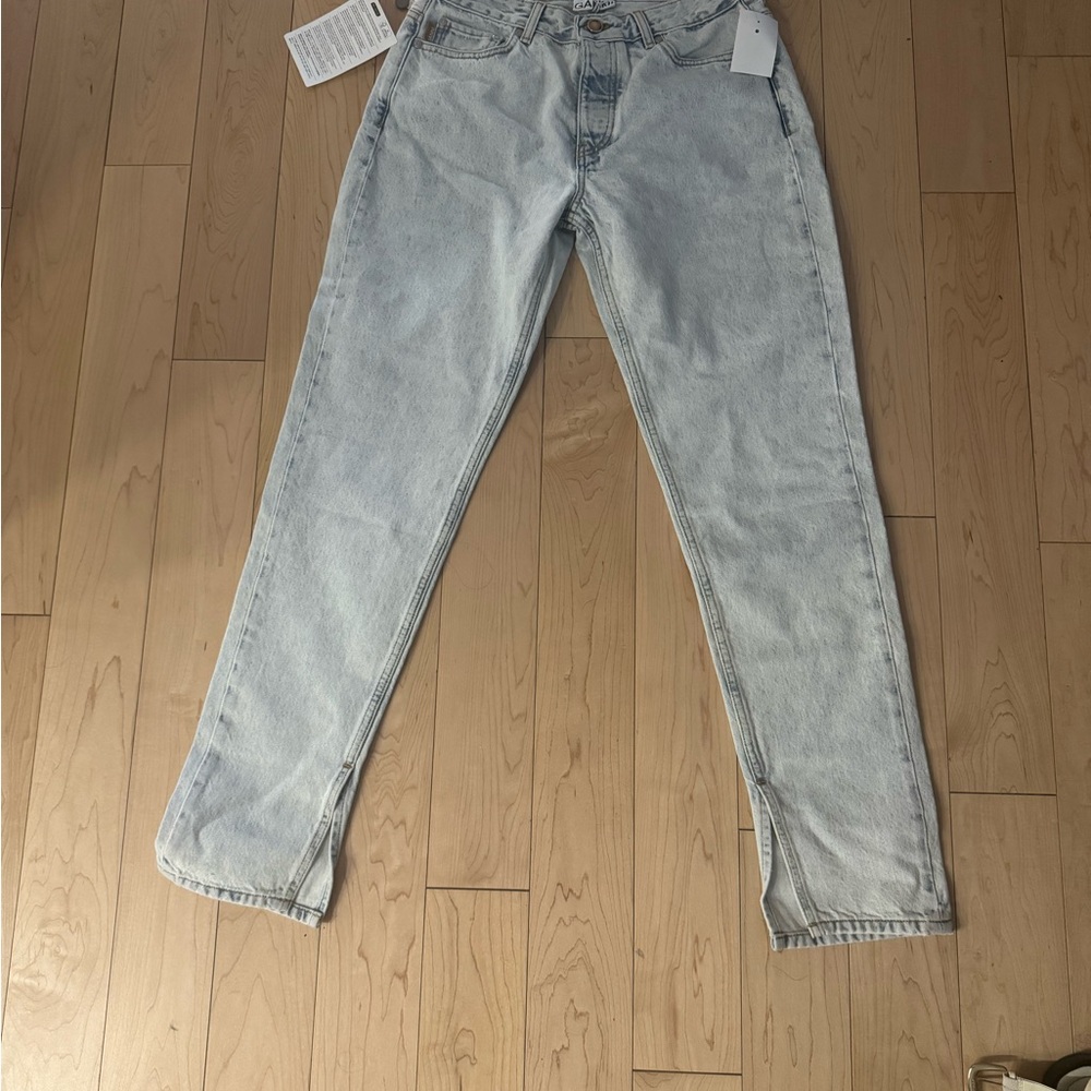 Ganni Light Blue Denim Jeans